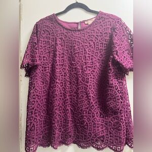 Philosophy laced Blouse size L